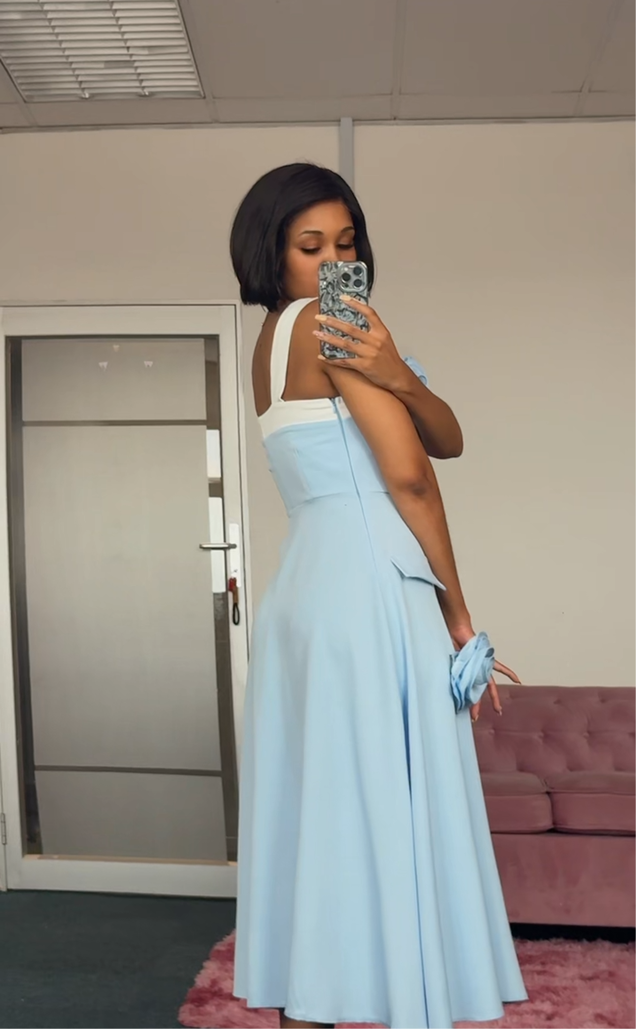 Baby Blue Dress